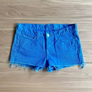 J. Brand denim cutoff shorts, size 26